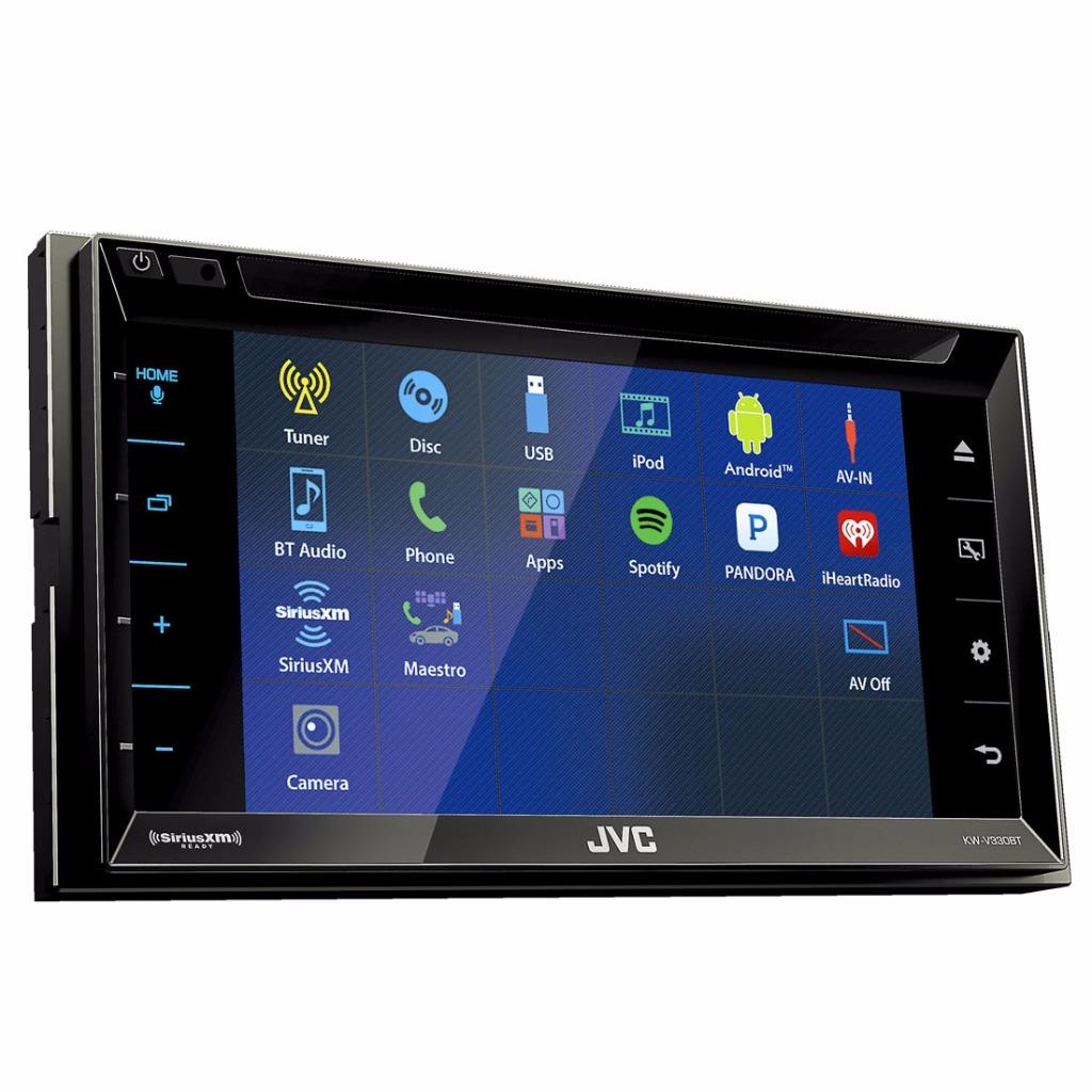 JVC KWV330BT 2DIN Car InDash Bluetooth DVD Receiver w/ 6.8