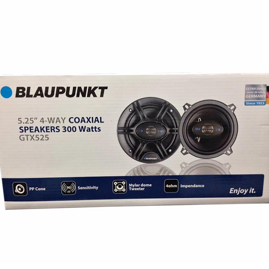 Blaupunkt GTX525 5.25" 300 W Max 4Way 4 Ohms Stereo Car Audio Coaxial