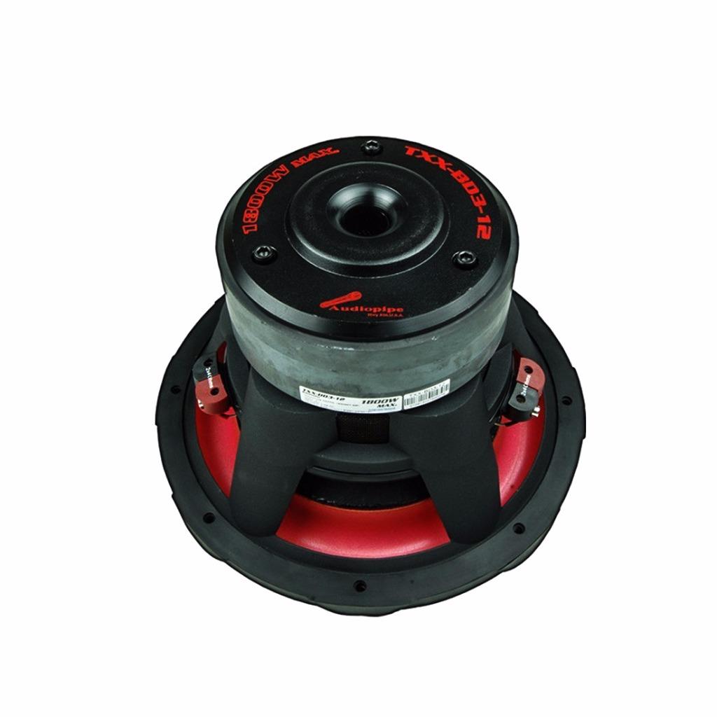 Audiopipe TXXBD312 1800 W Max 12" Dual 2Ohm Voice Coil Car Stereo