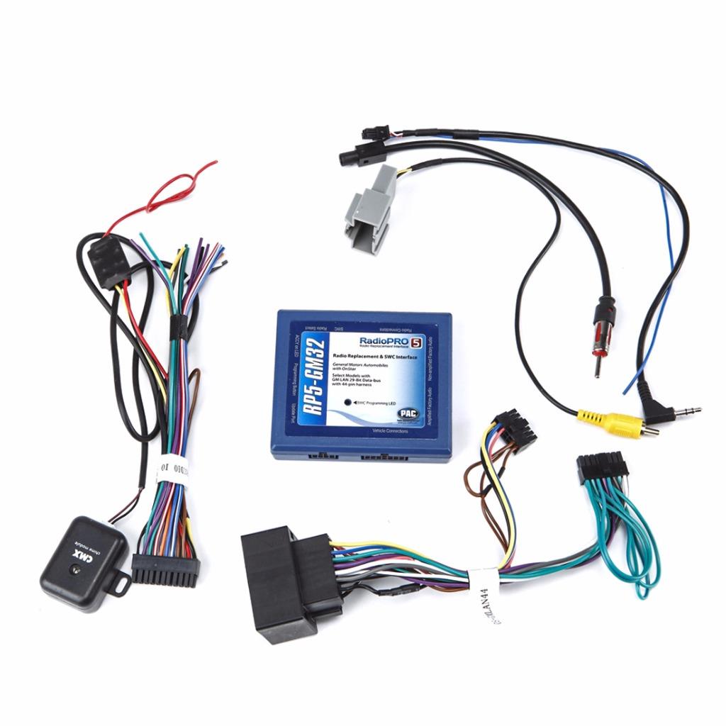 PAC RP5-GM32 On-Star SWC NAV Radio Replacement Wiring Interface 2012-14