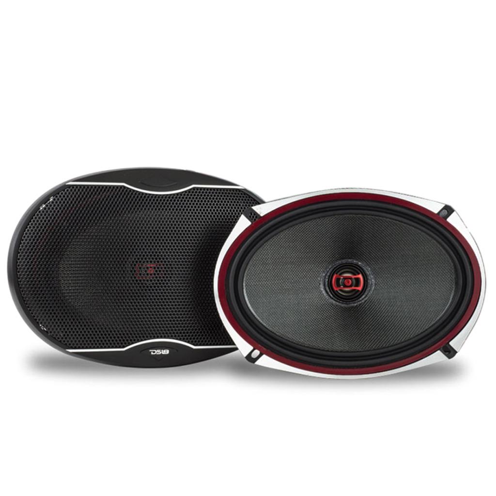 DS18 EXLSQ6.9 560 W Max 6" x 9" 2Way 3Ohm Stereo Car Audio Coaxial