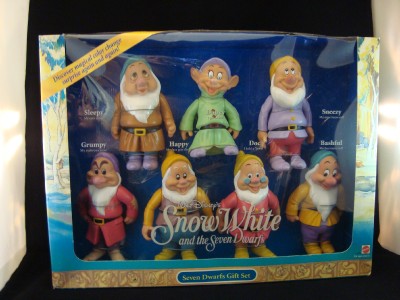 disney 7 dwarfs stuffed animals