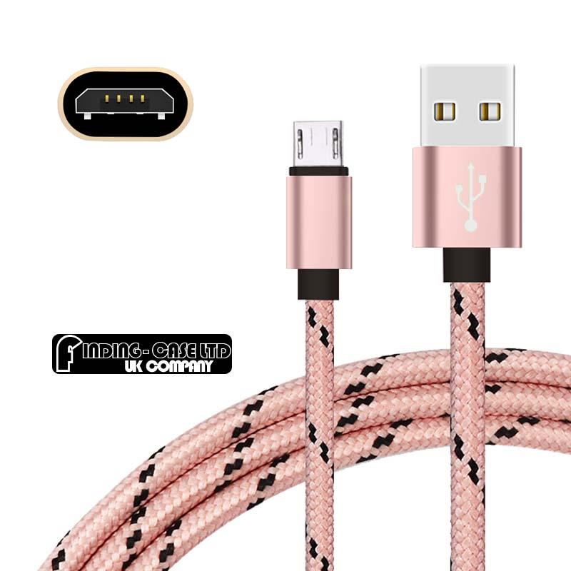 Micro USB Charging Data Sync Charger Cable For Argos Alba 7 Inch Android Tablet 