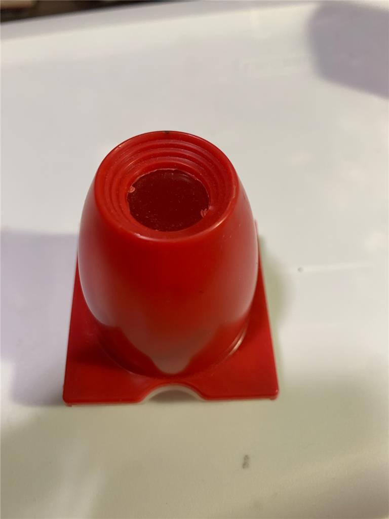 как выглядит Vintage Telecolor Viewer Red and White in Original Box w/Slide фото