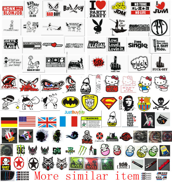 Divertente Adesivo Per Paraurti Auto, Macchina O Moto Con Scritta In Lingua Inglese "Honk If You Want A BlowJob