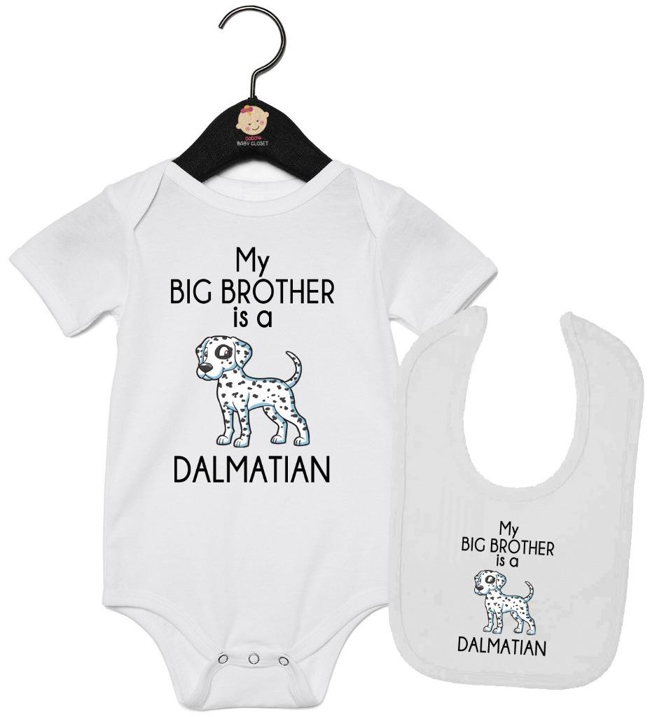 My Big Brother is a Westie Vest And Bib Gift Set Baby Bib Baby Grow