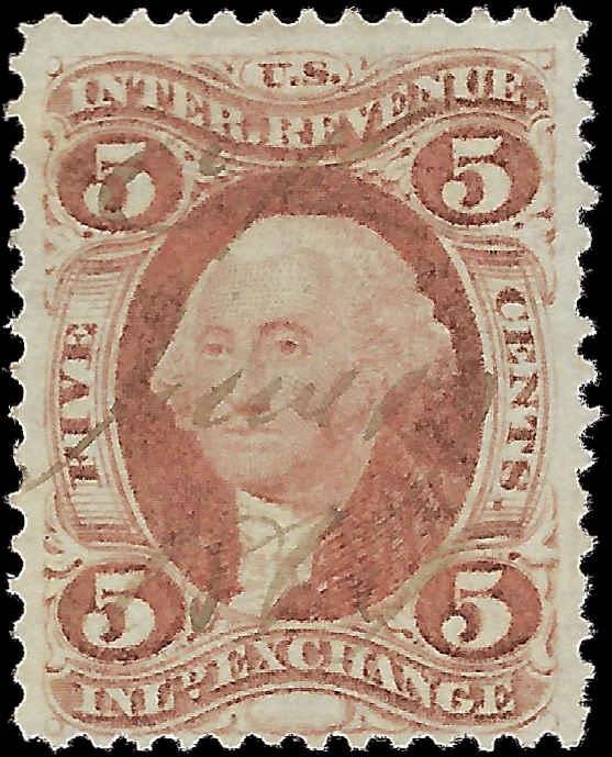 1862-71 Revenue - Sc# R27c - Nice Centering