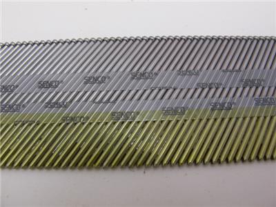 4000 Count SENCO 6d 2" Finish Nails Strip 15ga Nail Gun Bright Basic