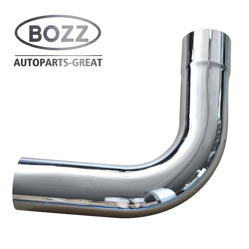 5" ID/OD Chrome 90 Degree Exhaust Elbow 19.5" Arms eBay