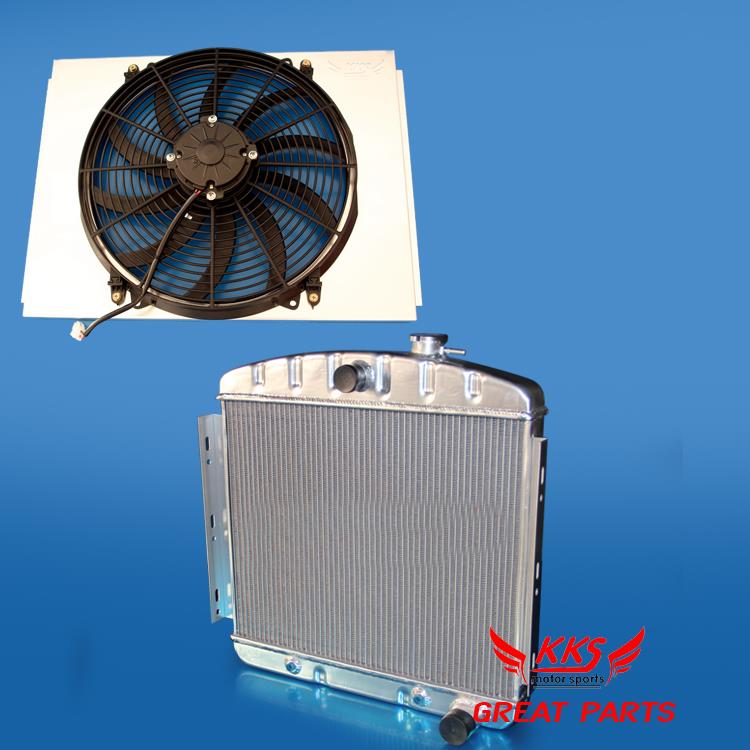 Kks Aluminum Radiator Amp Shroud W 16 Quot Fan 1955 1956 1957