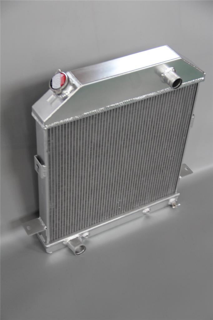 Row Aluminum Radiator Fit For Ford Deluxe With Ford V Ebay