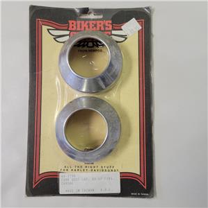 Bikers Choice Chrome Fork Boot Covers 72843 ~ 84-95 FXWG FXST