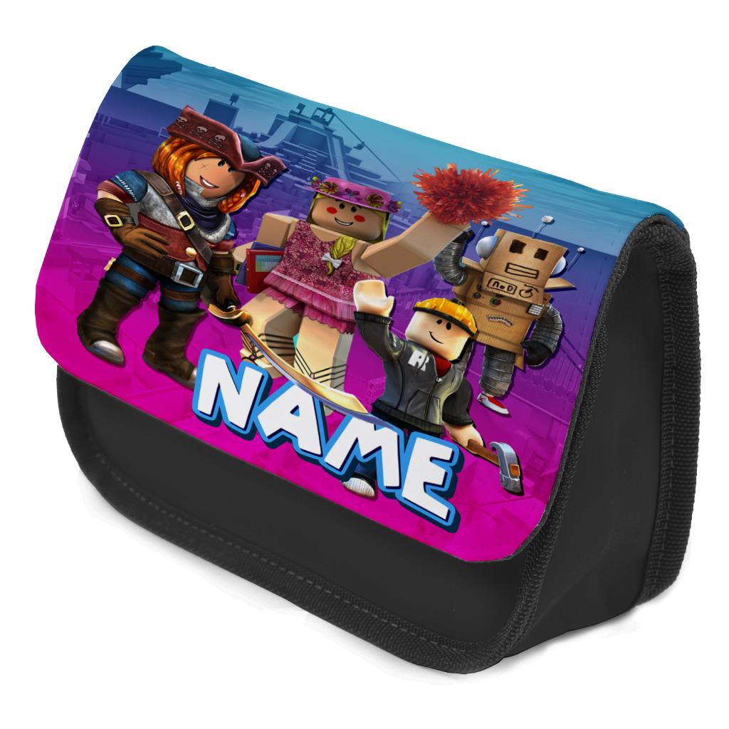 Roblox Pencil Case Personalised Boys School Kids Gamer Stationary