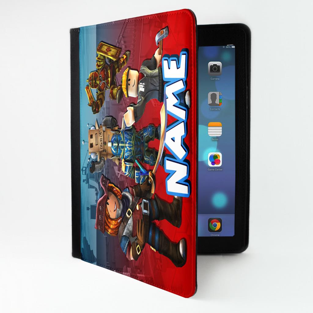 Personalised Roblox Ipad Case Cover Flip Ipad 2 3 4 Air Mini Pro Rb02 Ebay - roblox for ipad 2