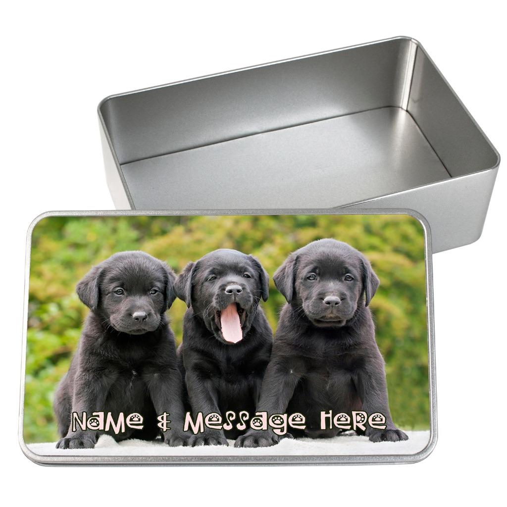 Retriever Labrador Business Card Tin Holder Gundog Gift