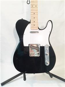 Stadium-Tele Style Electric Guitar-NY-9401-Black Finish-New-w/Shop