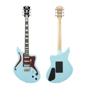 D'Angelico Premier Bedford SH Offset Body Semi-Hollow Guitar-Sleek
