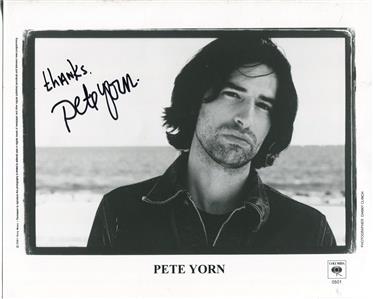 Pete Yorn Autograph Singer Songwriter Musician Signed Photo