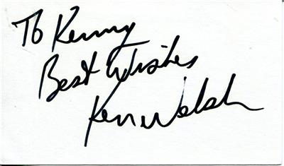 Ken Kenneth Welsh Autograph Actor The Twilight Zone Twin Peaks Signed Card Ebay Get all the details on kenneth welsh, watch interviews and videos, and see what else bing knows.