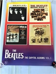 The Beatles Capitol Albums Vol. 1 Poster Promo Unused | eBay