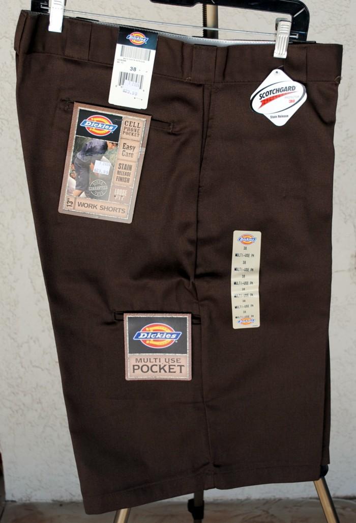 NWT Dickies Work Shorts Mens 26 - 29 Style 42283 13
