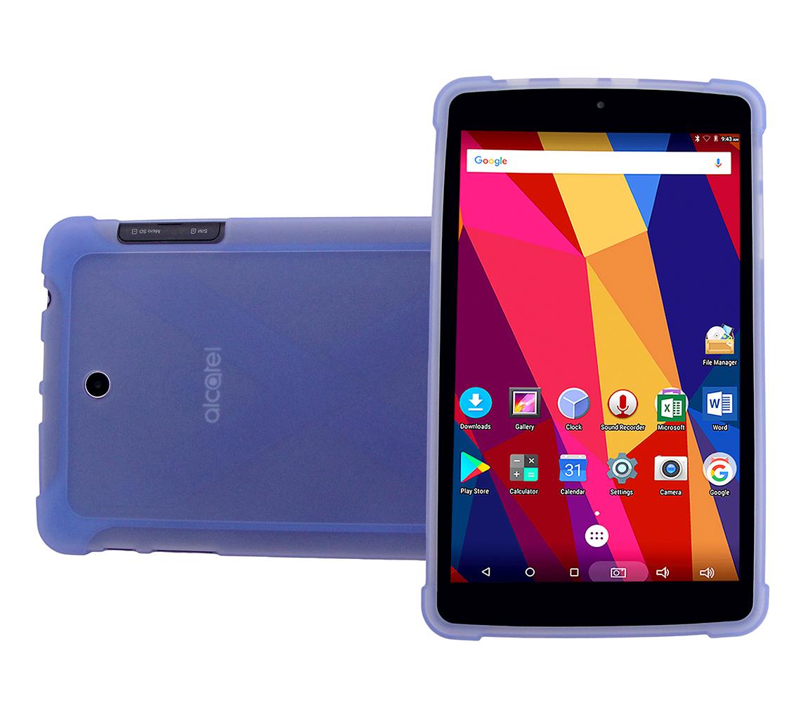 Model Tablet 9024W Advanced PU Leather Open Cover 8.0 A30 Released 2017 Slim Body WFiveelectronics Alcatel A30 Tablet 8 Case Blue 