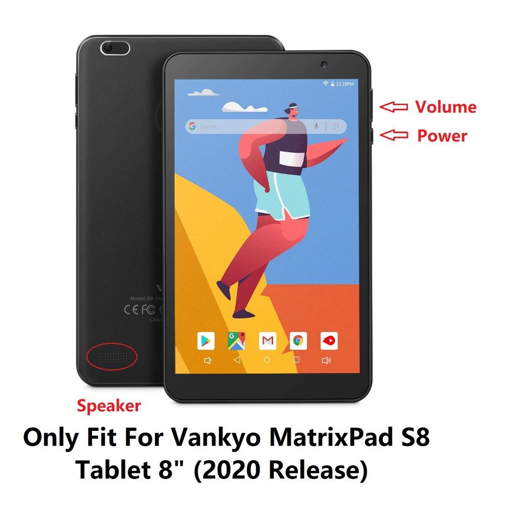 Protective TPU Case For Vankyo MatrixPad S8 Android Tablet 8" (2020