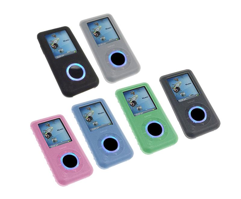 for Sandisk Sansa E240 E250 E260 E280 MP3 Player Soft Rubber Skin Cover Case eBay