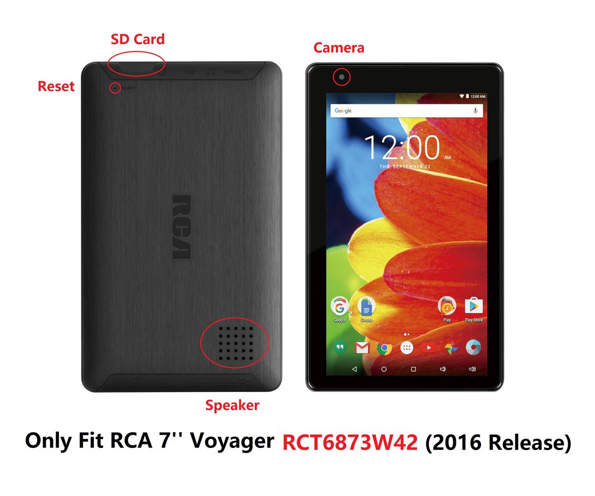 Tpu Case Cover Screen Protector For Rca Voyager 7 Rct6873w42