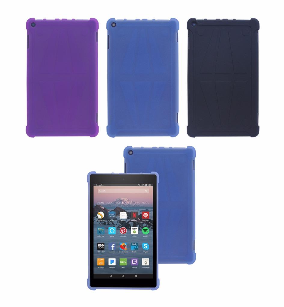 Protective TPU Case for 2018 Amazon Fire HD8 Tablet W/ Alexa (8th
