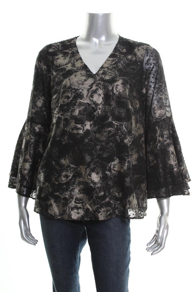 alfani bell sleeve top