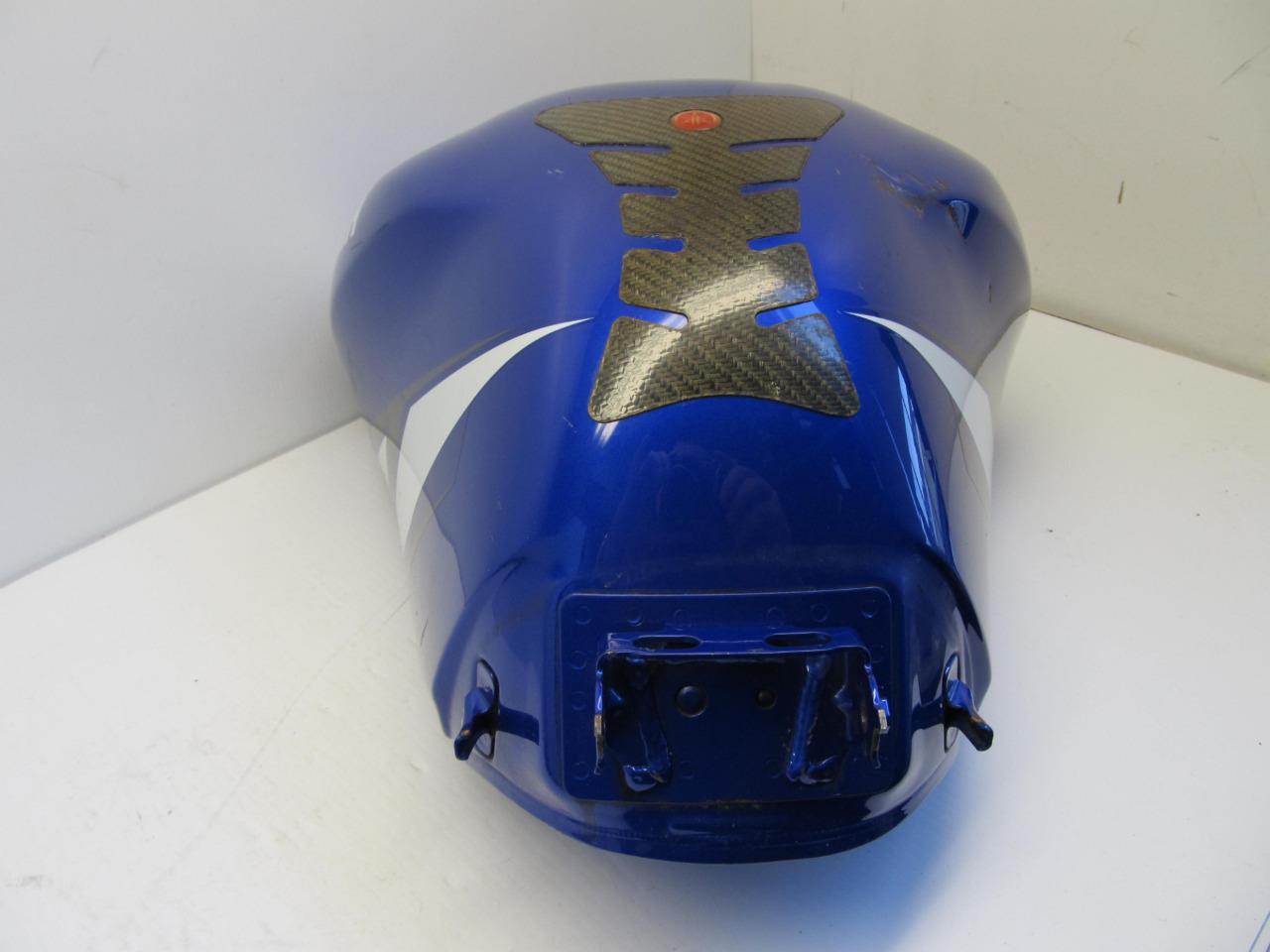 YAMAHA R6 YZFR6 600 2001 01 FUEL GAS PETROL TANK 249 DENT DAMAGED
