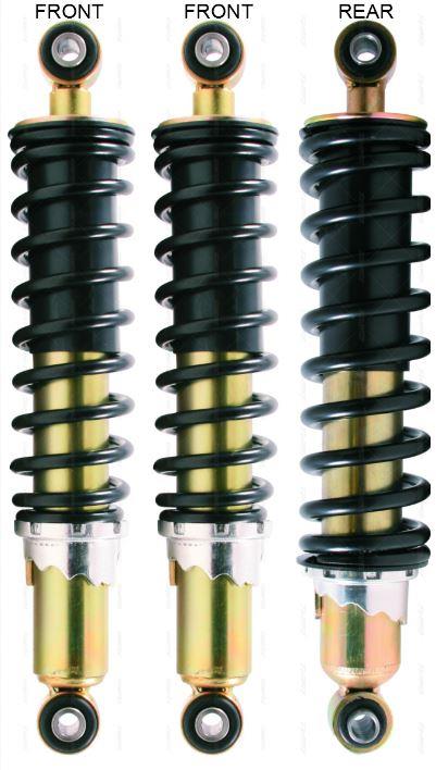 NEW SET YAMAHA 2X FRONT AND 1X REAR SHOCK ABSORBER FOR BIG BEAR 350 89