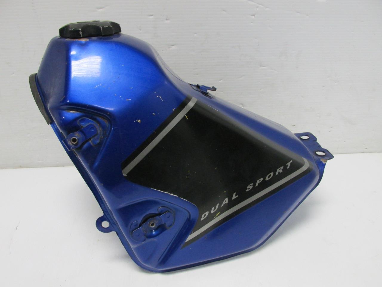 SUZUKI DRZ400 DRZ 400 DRZ400E OEM 0004 FUEL TANK DENTED 4410029F50
