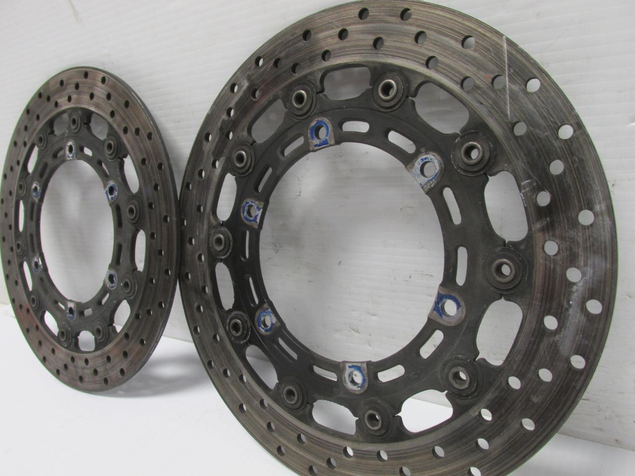 YAMAHA YZF-R6 YZF R6 OEM 99-02 FRONT BRAKE ROTORS DISCS 4SV