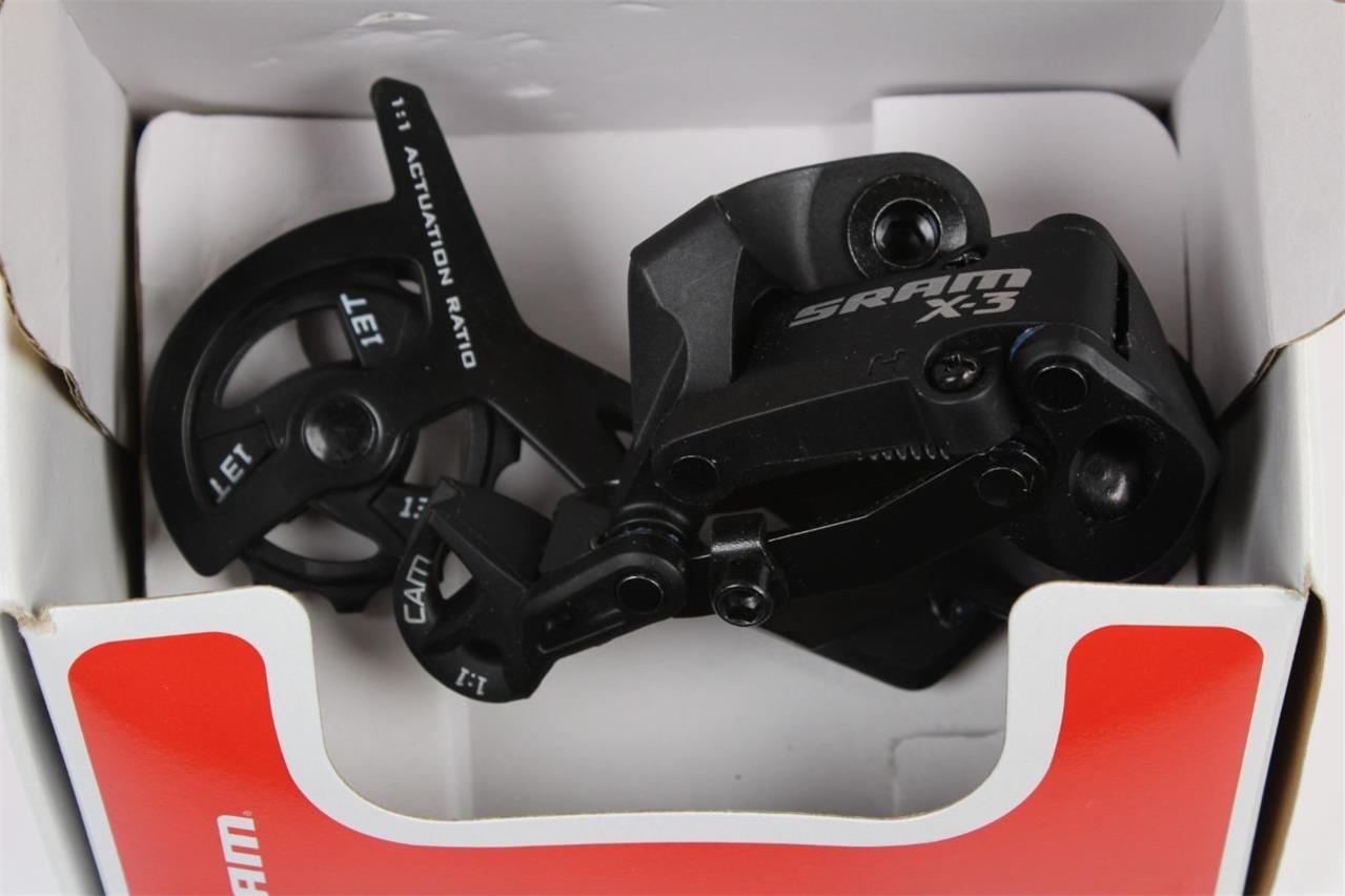 SRAM X3 7/8 Speed Bike Rear Derailleur Long Cage MTB Hybrid 1:1 Act ...