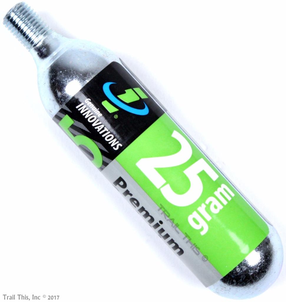 Genuine Innovations 25g Threaded CO2 Refill Cartridge MTB / Road Bike