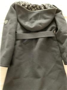 NWT Louis Vuitton Monogram Wool Silk Blend Wrap Coat FR 38 | eBay