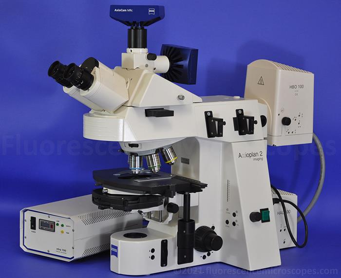 Zeiss AxioPlan-2 imaging Motorized Upright Fluorescence DIC