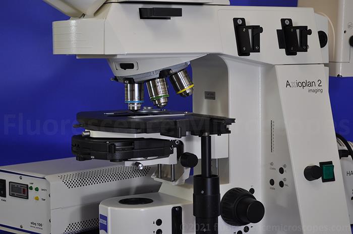 Zeiss AxioPlan-2 imaging Motorized Upright Fluorescence DIC