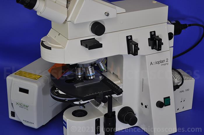 Zeiss AxioPlan-2ie Imaging Manual Upright Fluorescence DIC Phase