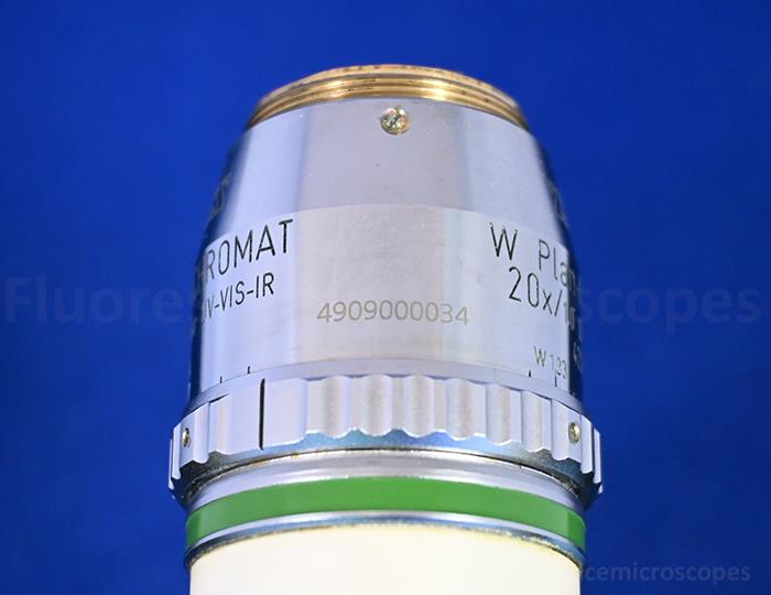 Zeiss Plan-Apochromat 20x / 1,0 Water DIC Korr UV-VIS-IR ∞ / 0 Microscope Objective