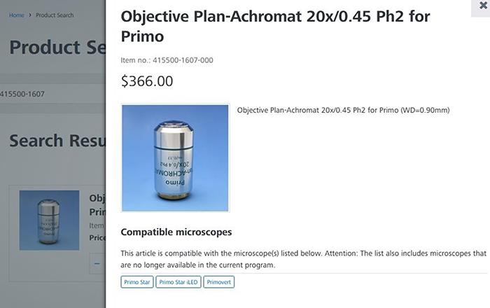 Zeiss Plan-Apochromat 20x / 0,4 Ph2 ∞ / 0,17 Microscope Objective