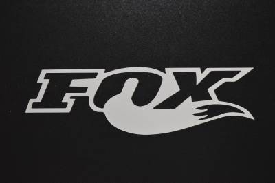 FOX RACING MOTOCROSS WINDOW STICKER VINYL DECAL SUZUKI DIRT BIKE KTM ...
