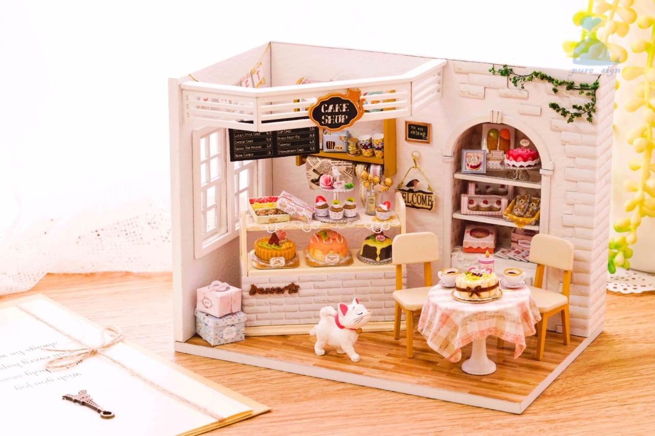 miniature dollhouse kit bakery