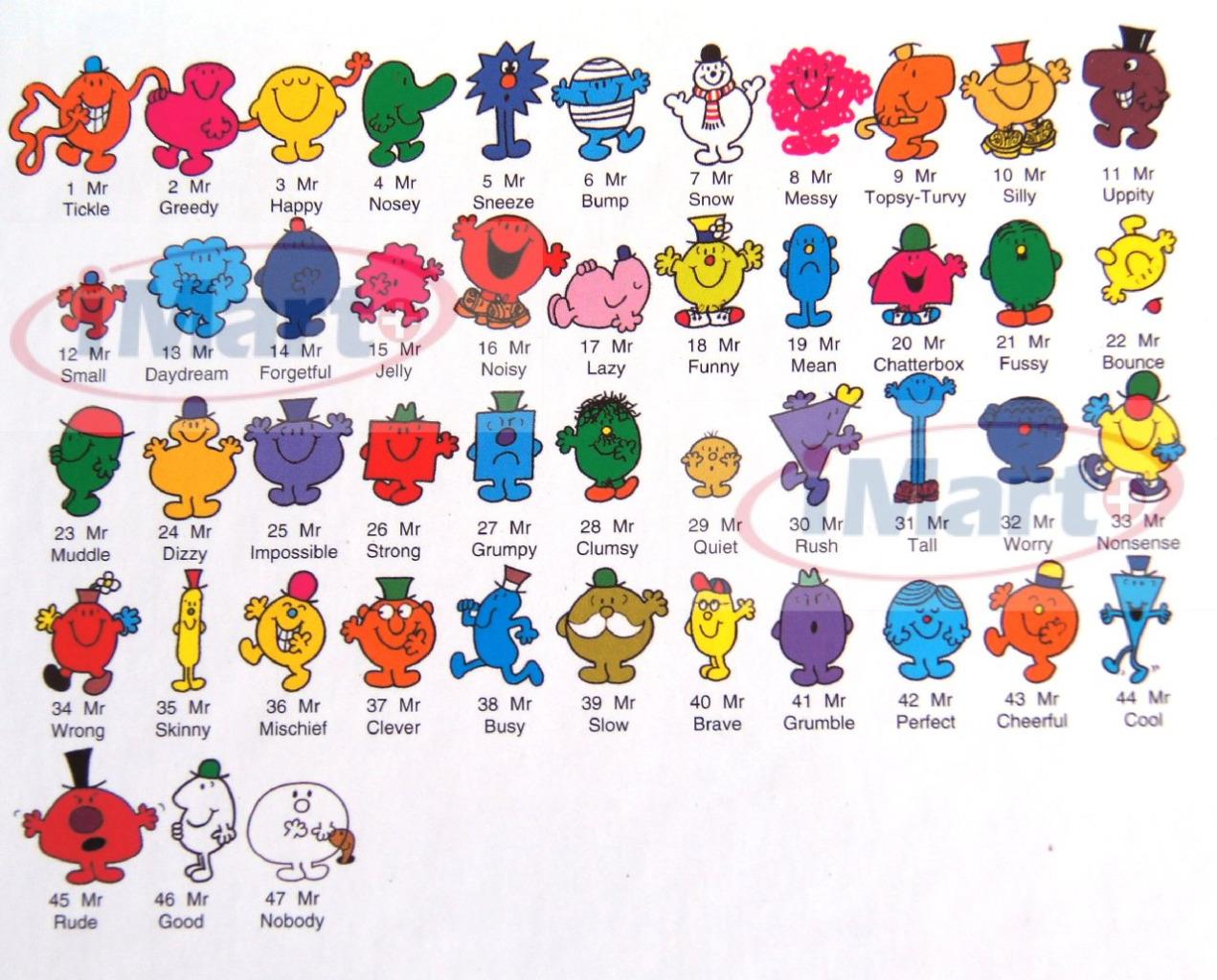 Mr Men Complete Collection