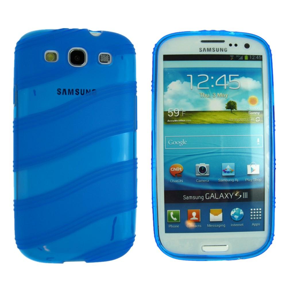 Galaxy S3 Case, WAVY Rubber Case for Samsung Galaxy S3 SIII + Screen ...