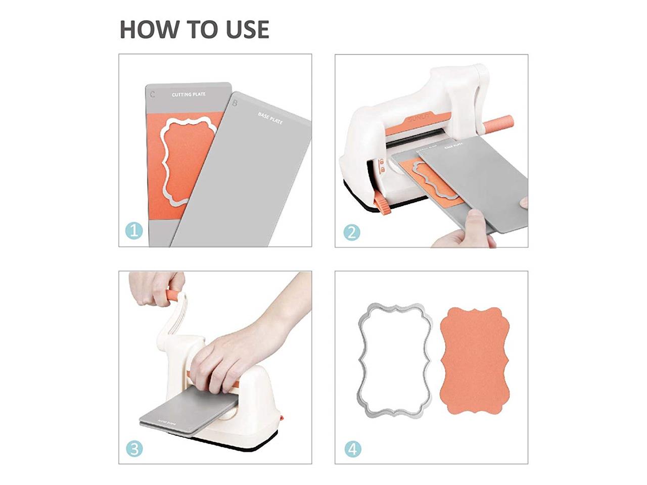 Bira Craft Die Cutting & Embossing Machine Combo, Mini, 3 1/8" feeding