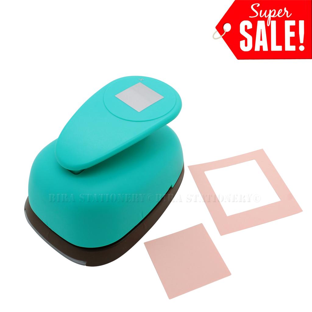3"inch XLarge Square Shape Paper Craft Lever Punch Scrapbooking Cards Arts NEW 20335040618 eBay