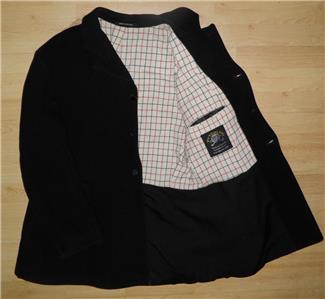 Manteau De Chasse/équitation Vintage Pytchley – Homme, Noir, 100% Laine, Taille 46 (poitrine 117 Cm), Occasion